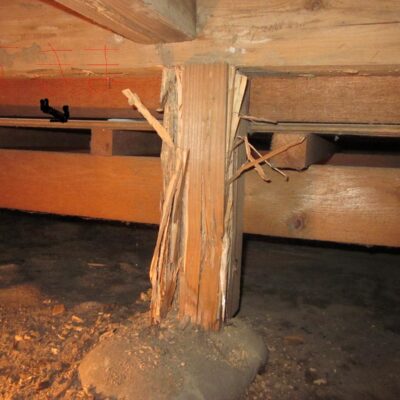 床下シロアリ被害