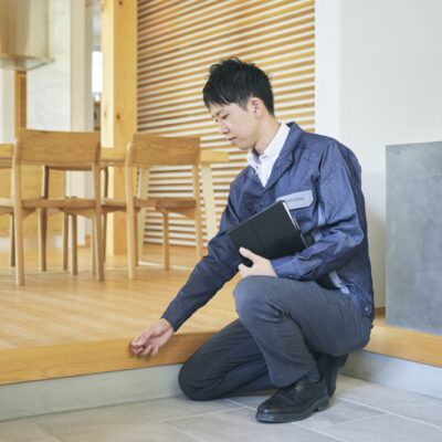 玄関の確認